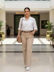 Camisa Blanca - Manga Larga Outdoor Mujer Original