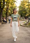 Crop Top Amore Verde Menta