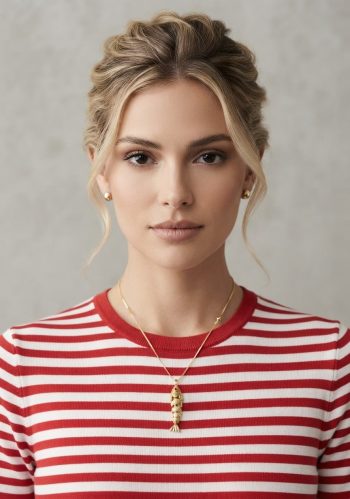 COLLAR Gold LUCKY FISH
