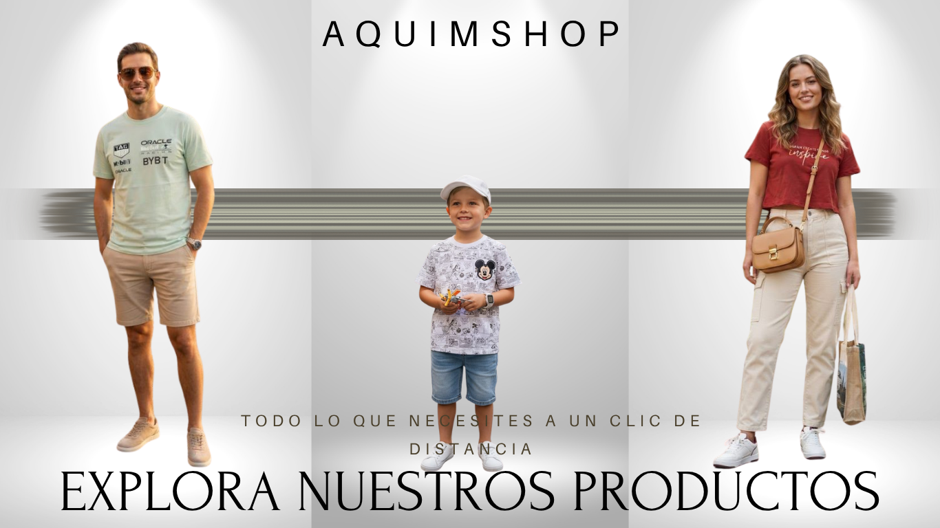 aquimshop.com tienda online para mujer hombre y niño