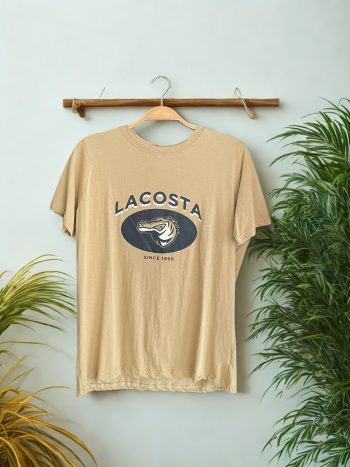Camiseta "Lacosta Since 1990" (Arena / Beige)