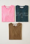 Pack 3 Camisetas Tono Neon rosa - Verde y Cafe